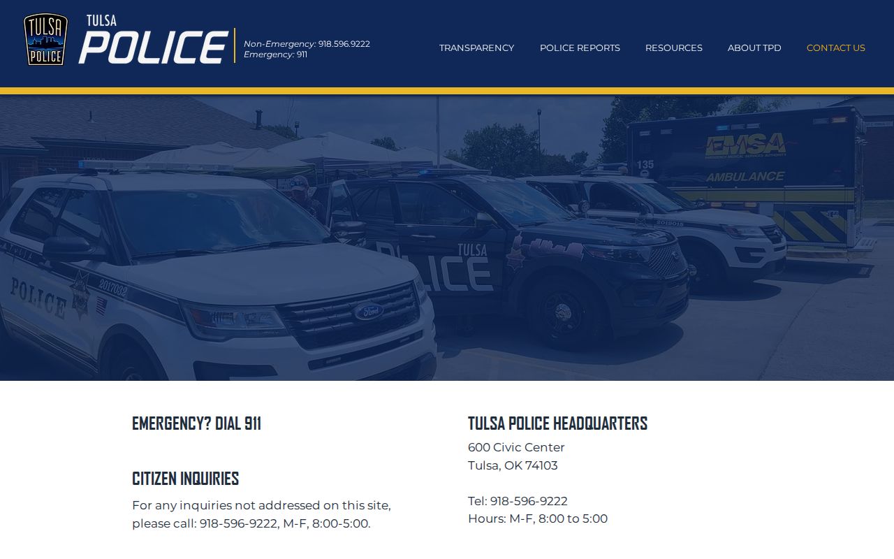 Tulsa County active warrant search police source
